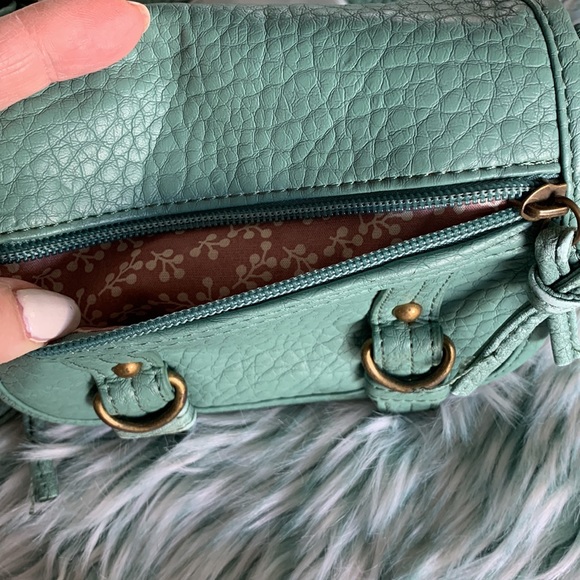 D-Fusion, Teal Shoulder Purse - Picture 4 of 15